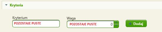 2.5.5. Opis przedmiotu zamówienia Pole obowiązkowe - należy wybrać jedną z podanych poniżej opcji.