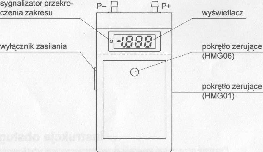 PRZYRZĄDY POMIAROWE 1. Mikromanometr Przenośny HMG (rys. 3) WPROWADZENIE Mikromanometry HMG to bateryjnie zasilane urządzenia służące do pomiaru ciśnienia różnicowego oraz nad- i podciśnienia.