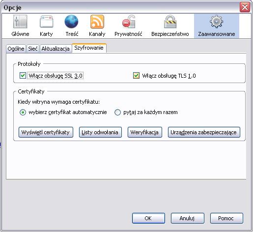 Mozilla Firefox (na przykładzie MF w wersji 2.0.) 1.