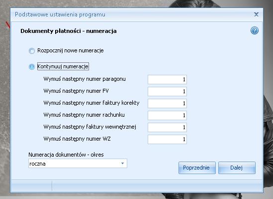 jeśli poprzednie badania techniczne wykonywane były w innym programie dla stacji kontroli pojazdów.