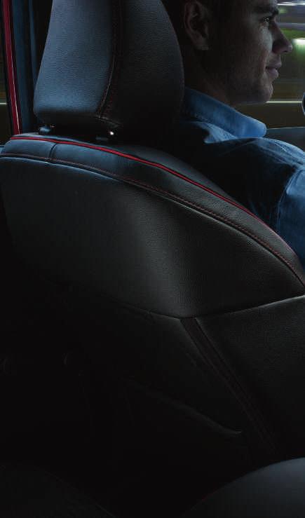 Więcej komfortu. Luksusowe wnętrze Zapraszamy do pięknie zaprojektowanego wnętrza Forda Fiesta.