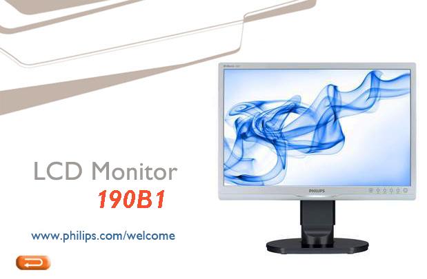 e-manual Monitor LCD firmy Philips elektroniczny podręcznik użytkownika file:///d /shirley.