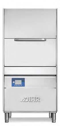 DIHR LP2 S PLUS PS DDE PAP zmywarka do garów, pojemników i termosów termosy cateringowe, wielkogabarytowe przeznaczenie naczynia i sprzęt kuchenny, tace, GN-y, sztućce sterowanie elektroniczne