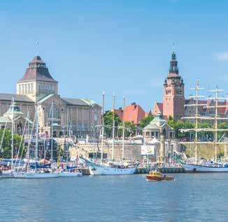 Piękny Szczecin Nowoczesne miasto, które zaskakuje swoją różnorodnością i ciekawymi pomysłami na spędzanie wolnego czasu. Konglomerat wysp, kanałów, plaż i zatok.