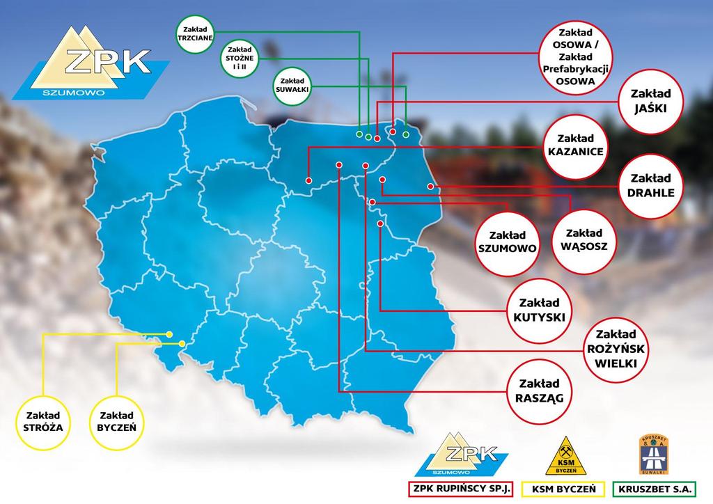 KRUSZYWA ZE ZŁÓŻ POLODOWCOWYCH Produkcja kruszyw ze złóż polodowcowych o