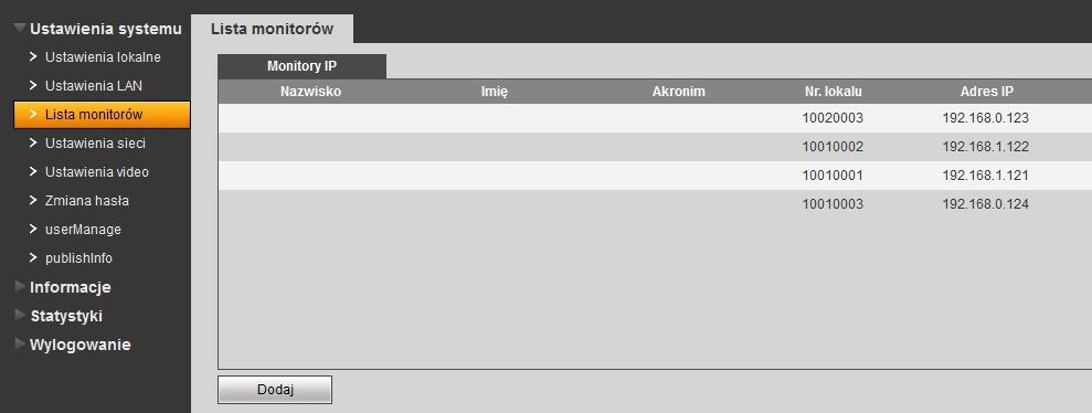 Instrukcja obsługi i instalacji. Zewnętrzny panel wideodomofonowy IP. 3.11.