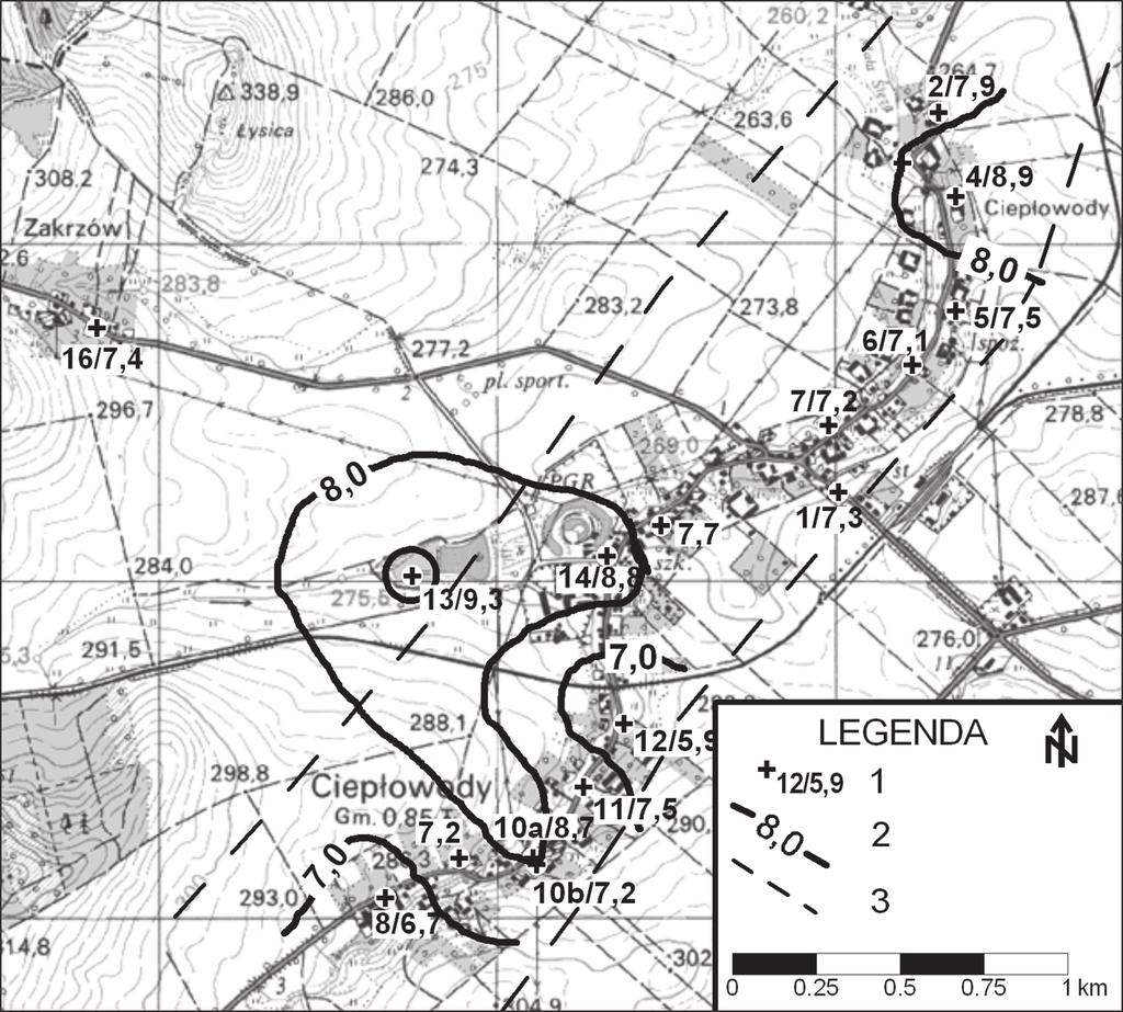 836 TOMASZ OLICHWER, ROBERT TARKA wo-zachodniej części wsi Ciepłowody.
