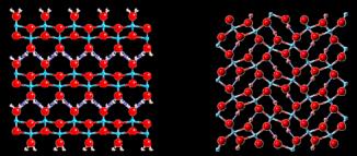 stechiometrii    bajeryt α-al(oh) 3, nordstrandyt Al(OH) 3