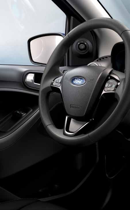 NOWY FORD KA+ Wyposażenie 4 Bezpieczeństwo i nowe technologie TREND TREND Plus Inteligentny System Bezpieczeństwa (IPS) System ABS z elektronicznym układem podziału siły hamowania (EBD) oraz układem