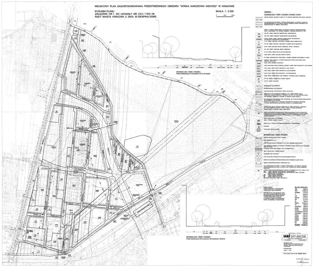 Nadzoru archeologicznego: obejmuje prawie całą jednostkę. Uwzględnienie możliwości obserwacji widoków i panoram z miejsc widokowych, ze szczególnym uwzględnieniem osi w al. 29-go Listopada.