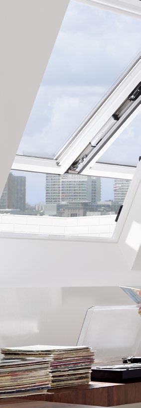 techniczne jak w oknie Designo R8 + swobodny dostęp do otwartego okna, nieograniczony widok przez otwarte okno dzięki kątowi otwarcia 45 + wysoka energooszczędność Uw=1,2 0,8 W/m 2 K już w