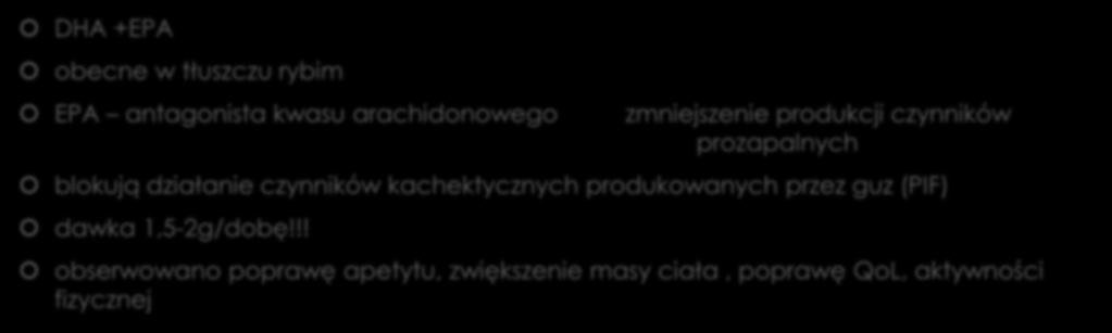 Wielonienasycone kwasy omega-3 DHA +EPA obecne w tłuszczu rybim EPA antagonista