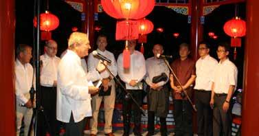 Wydarzenie uświetnił występ zespołu artystycznego z chińskiej prowincji Heilongjiang, który tradycyjnym ludowym repertuarem i fragmentami opery pekińskiej, wystawionymi w nowo otwartym pawilonie,