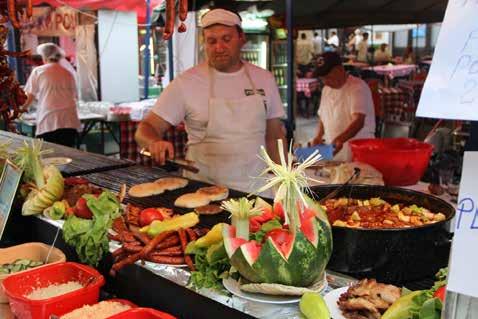 odbywa się krajowe święto tradycyjnych potraw Festiwal Grillowy.