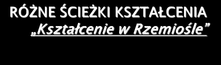 DOBRE DOŚWIADCZENIA Zakłady pracy oferują miejsca do kształcenia tam, gdzie rzeczywiście potrzebują wykwalifikowanych osób i dlatego 60 proc.