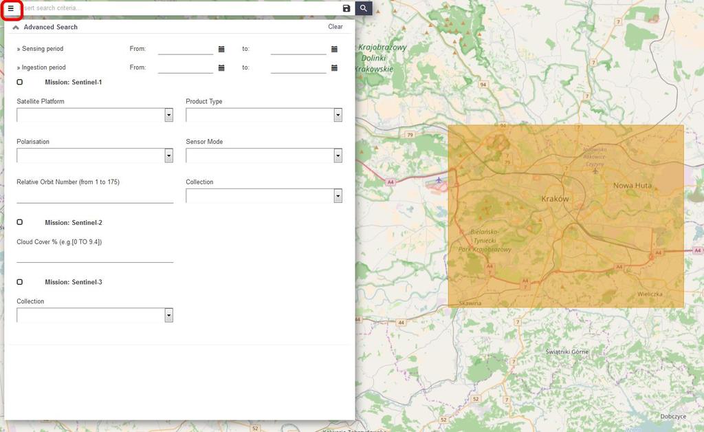 c) Wybranie parametrów zobrazowania Po wybraniu parametrów