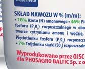 Nawóz jest zalecany do przedsiewnego nawożenia roślin uprawnych oraz nawożenia użytków zielonych pojedynczo lub w mieszaninie z innymi nawozami, np. potasowymi.