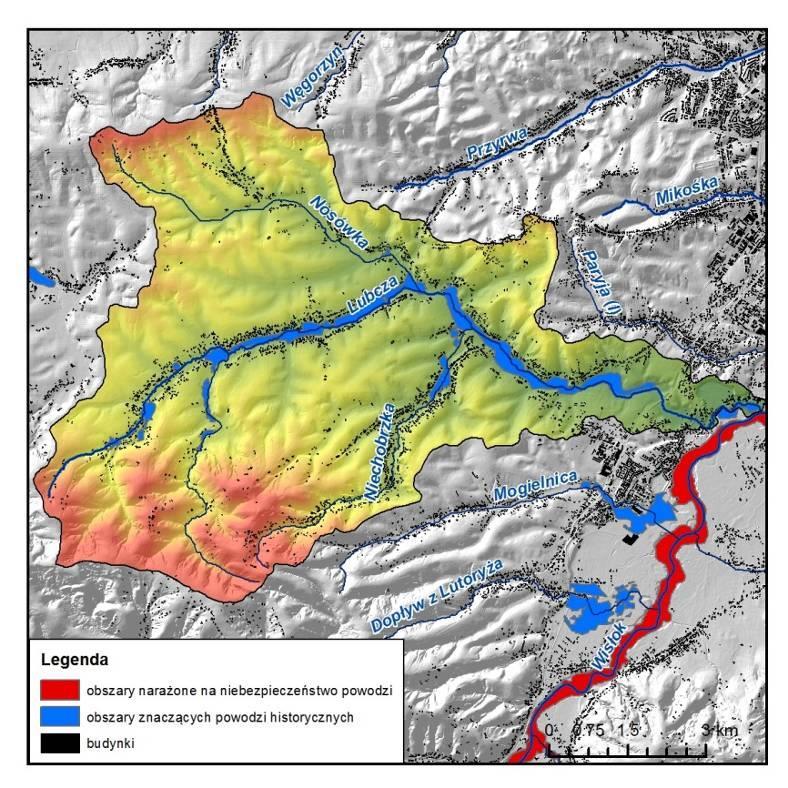 Powodziowego [WORP] dla zlewni