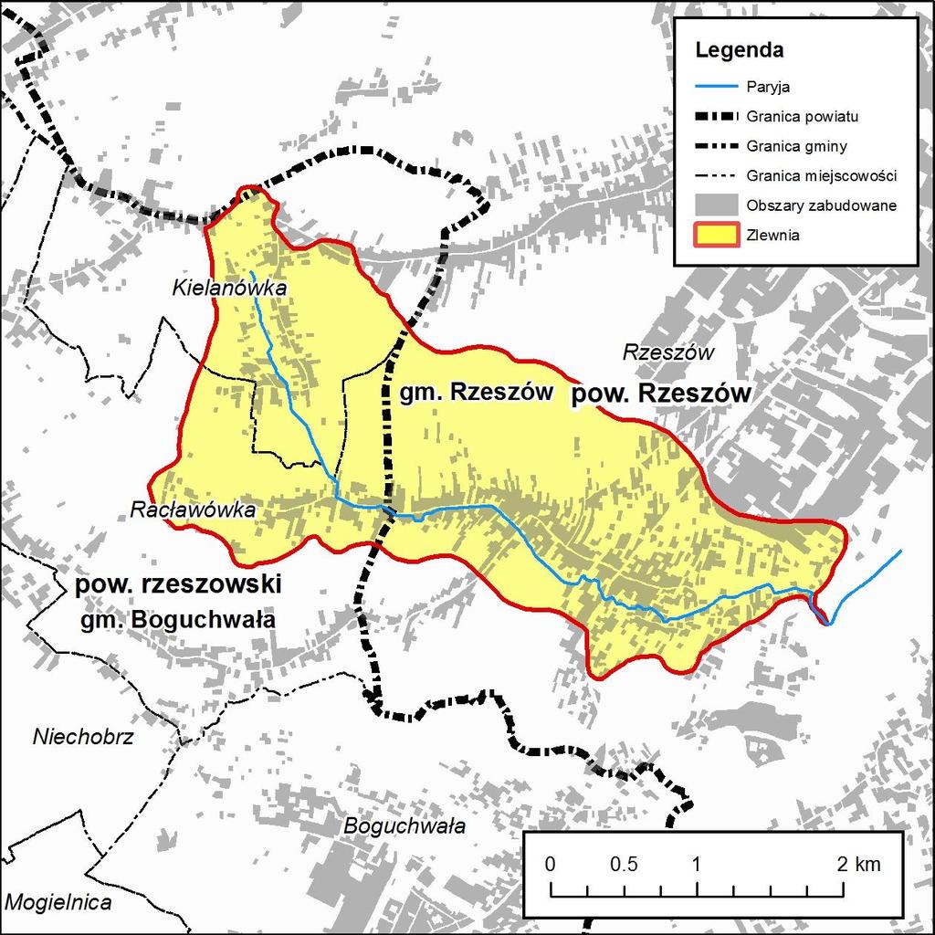 Zlewnia zadaniowa: Paryja (Z03) 1.
