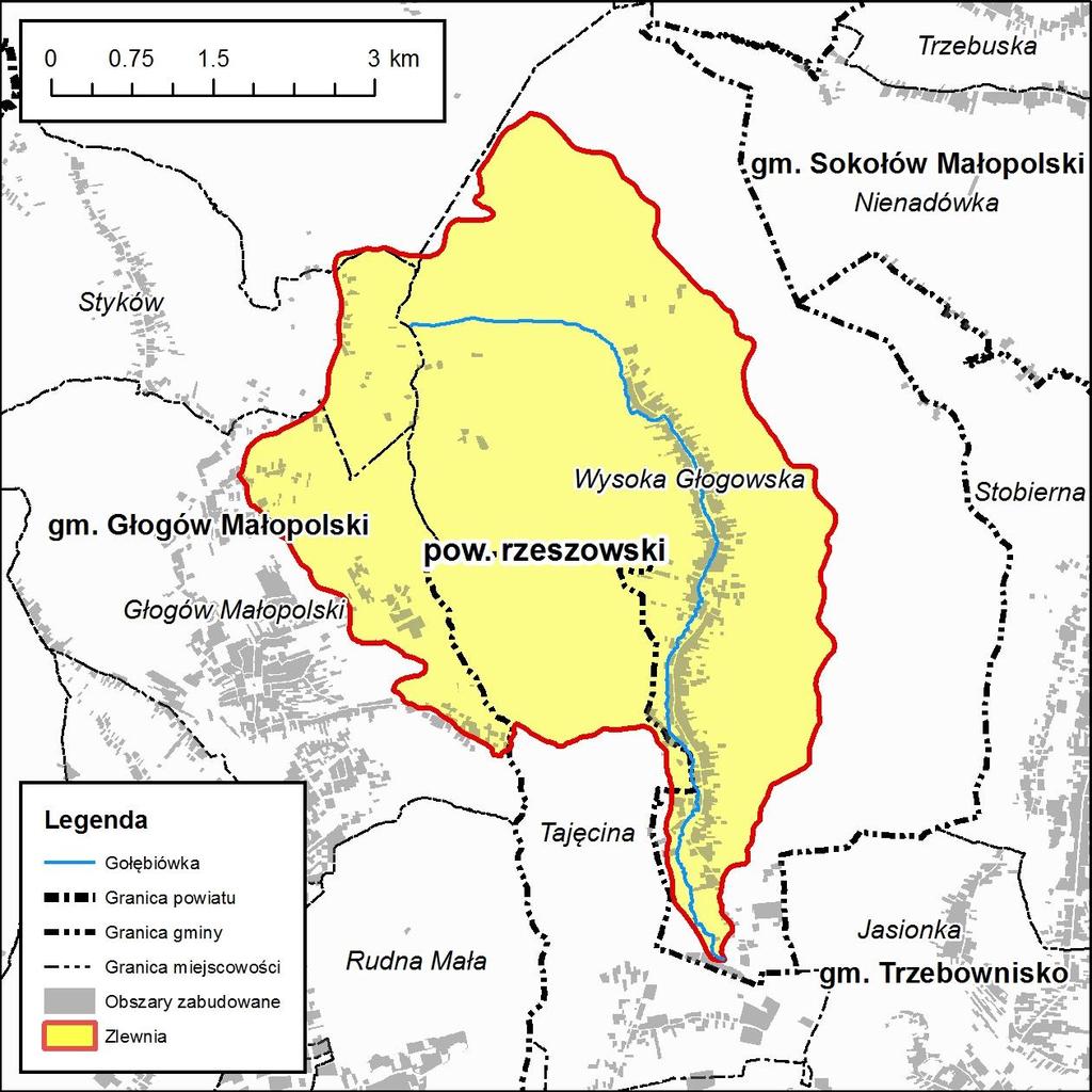 Zlewnia zadaniowa: Gołębiówka (Z12) 1.
