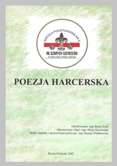 Konkursy literacko artystyczne W 2005 roku wydano zbiorek