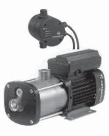 CM/CME Booster Domowe zestawy podnoszenia ciśnienia 8 Samozasysający zestaw podnoszenia ciśnienia CMB-SP z łącznikiem ciśnienia PM1 lub PM2 Całkowicie automatyczny, zmontowany na gotowo, okablowany