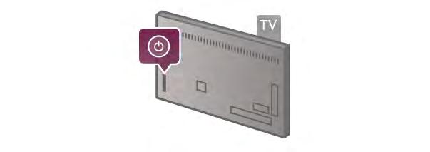 3 Telewizory 3.1 W!"czanie W!"czanie i wy!"czanie Przed w!"czeniem telewizora upewnij si#, $e pod!"czono sie% elektryczn" z ty!u telewizora. Je&li nie &wieci bia!y wska'nik, naci&nij ma!