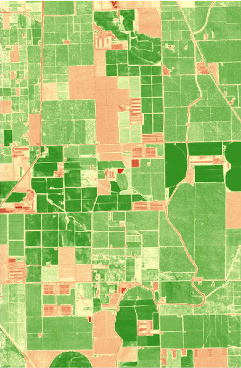 Normalized Difference Red Edge Index NDRE = (NIR RE)