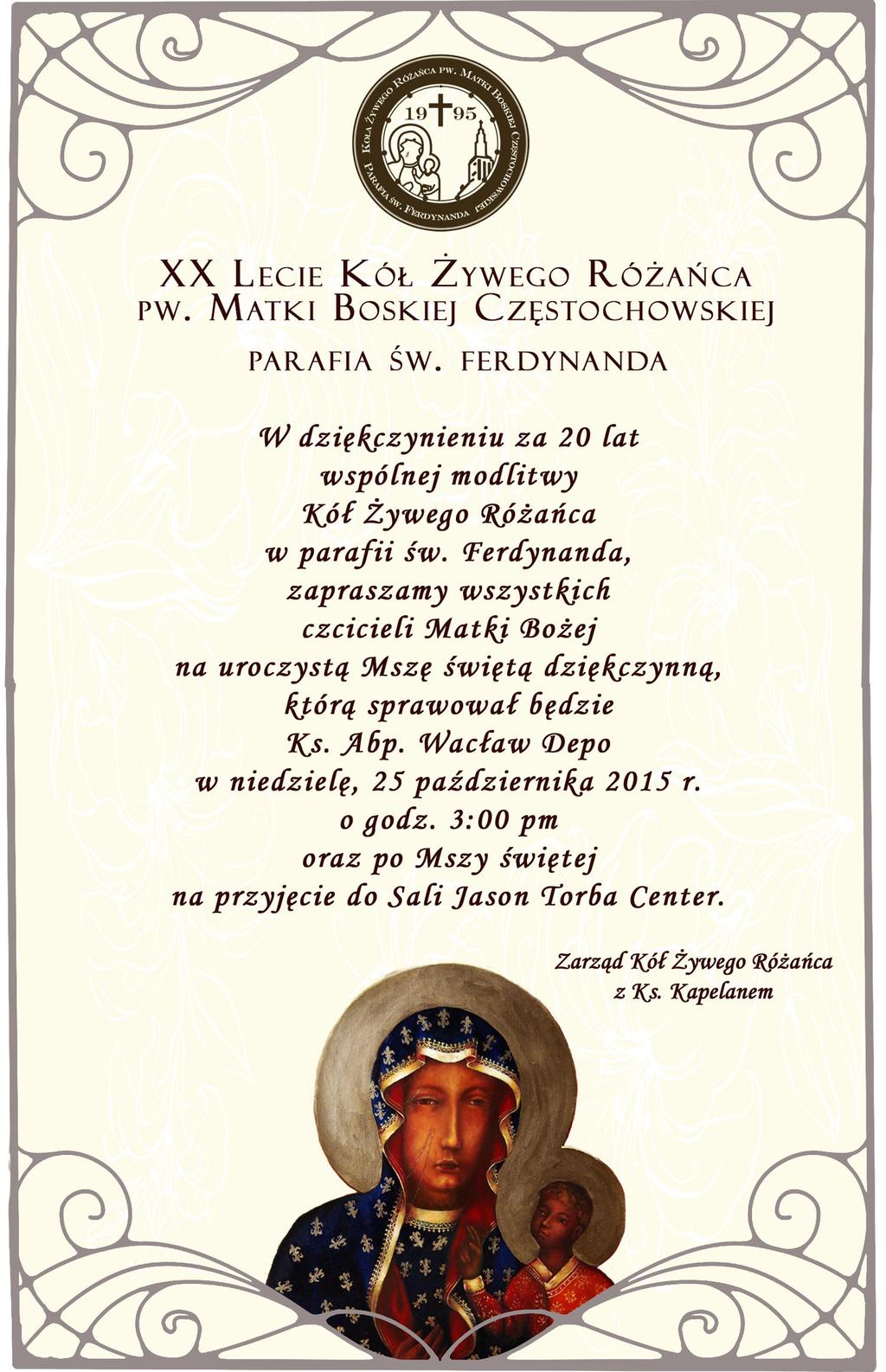 Jak dobroczynne owoce przyniosłaby ta praktyka także dzisiaj! Maryjny Różaniec oddala niebezpieczeństwa rozpadu rodziny, jest niezawodną więzią jedności i pokoju. św.