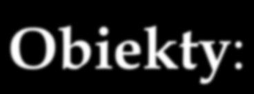 Obiekty: OOH ekstensywny poziom produkcji, jednokrotne