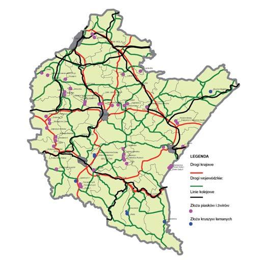 cych możliwości zwiększenia produkcji kruszyw i elementów budowlanych w danym rejonie.