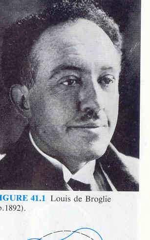 Falowa natura cząstek Mechanika falowa Funkcja falowa Ψ(x) i jej interpretacja Louis-Victor de Broglie, the 7th Duke