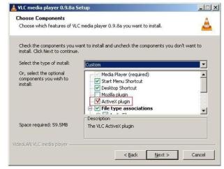 Wymagania dotyczące oprogramowania Kamera UVD-IP ma następujące wymagania: Przeglądarka Microsoft Internet Explorer.