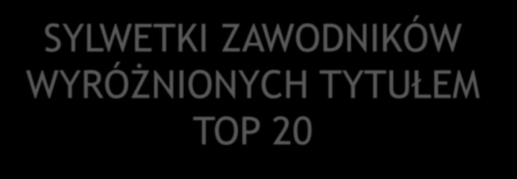 SYLWETKI ZAWODNIKÓW