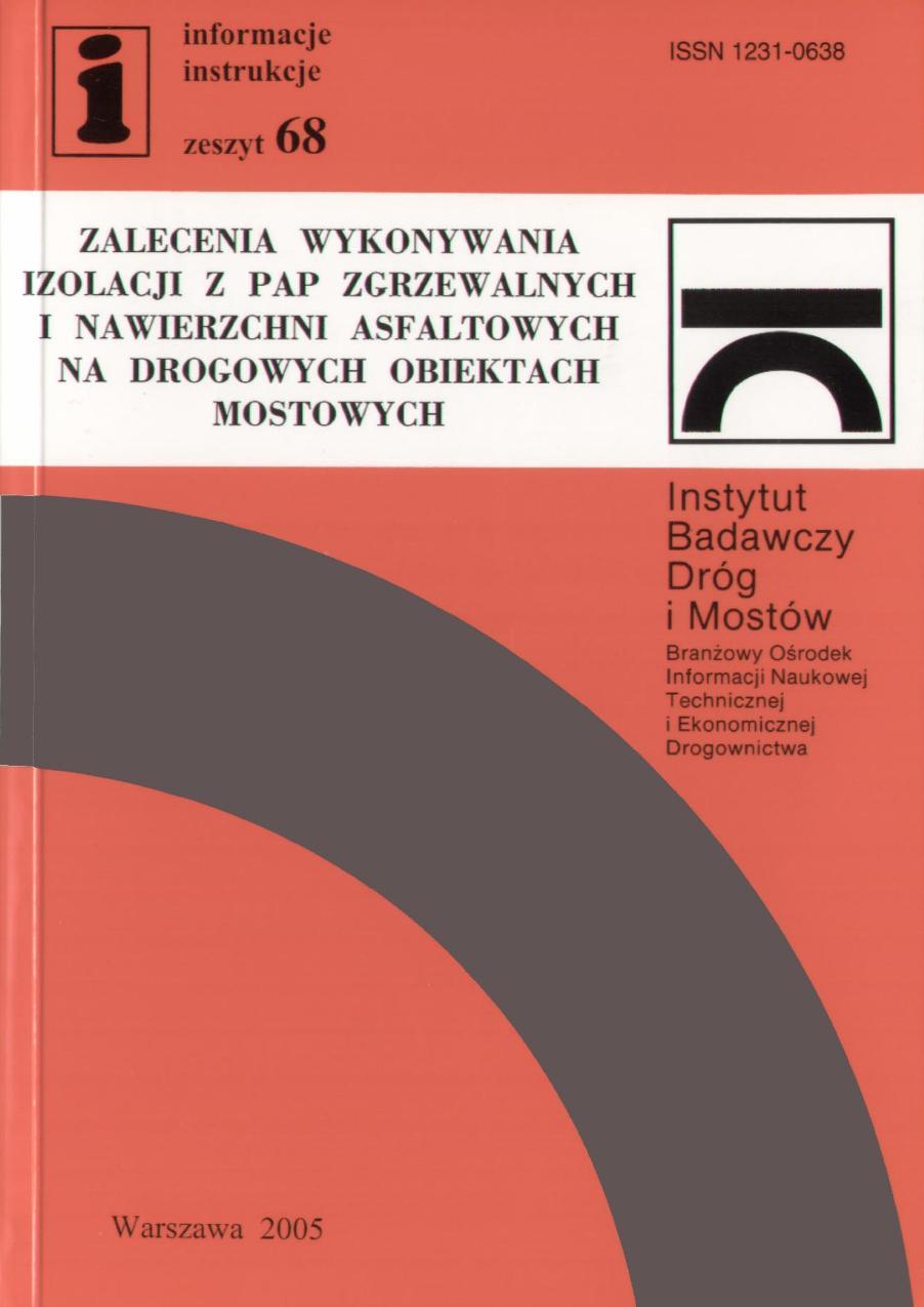 Zalecenia GDDKiA Zalecane konstrukcje: Wariant SMA - warstwa ochronna z mastyksu grysowego SMA - warstwa ścieralna z mastyksu grysowego SMA Wariant MA - warstwa ochronna z MA - warstwa ścieralna z MA
