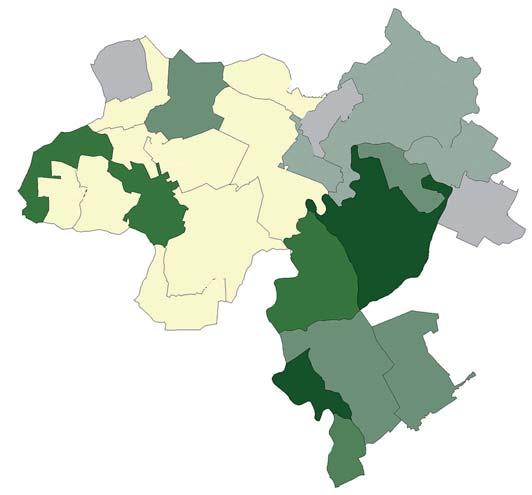 Zastosowanie regresji krokowej do okreœlenia atrybutów... 249 Rok 2006 Dla danych z roku 2006 nie mo na by³o okreœliæ modelu wystarczaj¹co dobrze opisuj¹cego zmiennoœæ wartoœci gruntów rolnych.