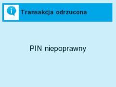 8 PRZYKŁADOWY PROCES AUTORYZACJI DLA TRANSAKCJA SPRZEDAŻY PODPIS Jeśli w trakcie transakcji nie było pytania o wprowadzenie kodu PIN, to po uzyskaniu autoryzacji, stosowana jest druga z metod