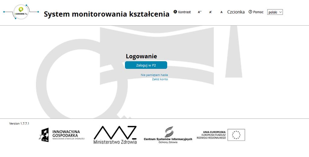 2. Rozpoczęcie pracy z aplikacją Krokiem koniecznym do tego, aby móc korzystać z aplikacji SMK, jest zalogowanie się do systemu.