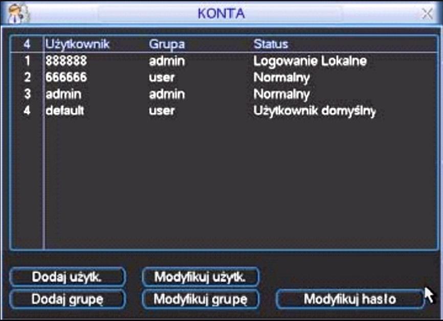 STRUKTURA MENU I OPIS DOSTĘPNYCH FUNKCJI 5.
