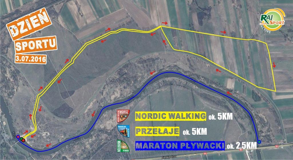 CEL Popularyzacja biegania i nordic walking, Propagowanie zdrowego stylu życia Wdrażanie lokalnej społeczności do aktywnego uprawiania sportu.