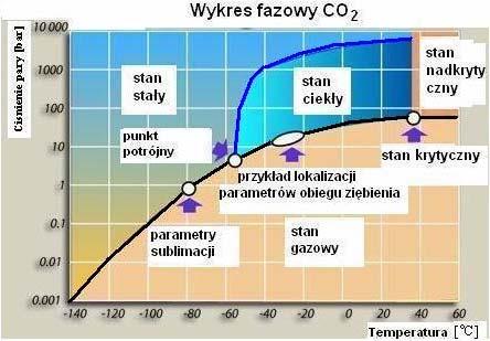 194 krytyczna jest niższa od temperatury otoczenia, oddawanie ciepła nie może odbywać się na drodze skraplania bez ochładzania sprężanego ziębnika.