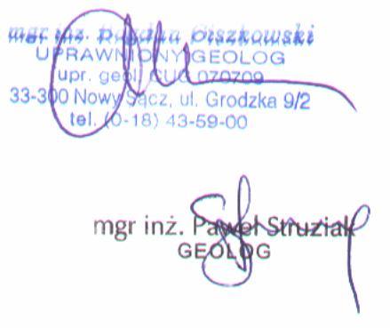Warunki panujące w projektowanym poziomie posadowienia należy określić jako proste, z uwagi na występowanie gruntów genetycznie