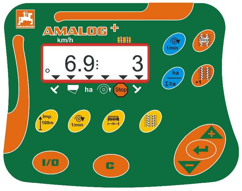 Instrukcja obsługi az Komputer pokładowy AMALOG+ MG3840 BAH0017.5 06.