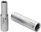 Wielkość Nr artykułu Adapter do bitów 6-cio kątnych - 1/4" ➊ 23 780 (DIN 3126) wew. czworokąt na wew. sześciokąt ➊ ➋ ➌ Adapter - 1/4" 1/4" wew. czworokąt na 1/4 zewn.
