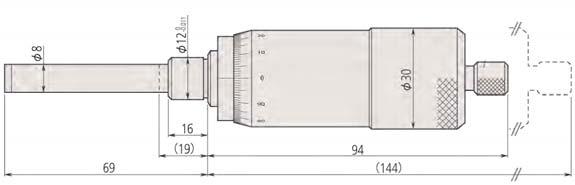 Zakres ø tulei Tuleja Końcówka wrzeciona A mm B mm C mm Waga g Cena 152-101 0-15 mm 12 mm Gładka Płaska (węglikowa) 34 60 75 205 93,50 152-102