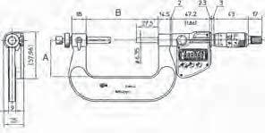 50-75 mm ±4 μm 115,6 65 815,00 324-254-10 75-100 mm ±5 μm 140,6 79 835,00 Nr Zakres Dokładność L mm a mm Cena 124-173* 0-25 mm ±4 μm 64,5 32 310,00