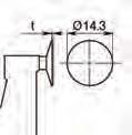 280 300,00 169-205* 50-75 mm ±6 μm 87 5,5 13 49 315 317,00 169-207* 75-100 mm ±6 μm 112 5,5 13 63 400 331,00 Nr Zakres Dokładność L mm a mm b mm c mm Waga g Cena 169-103* 0-1" ±0.