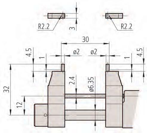 00025" 305 695,00 345-351-10* 1-2" ±0.0003" 310 730,00 Funkcje Seria 345 Wyjście danych 2 nastawy wstępne Auto wyłączanie po 20 min.