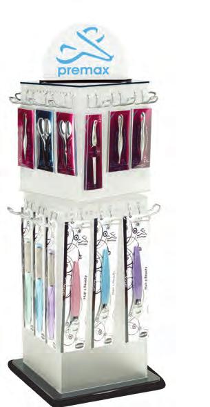 Display stand for tweezers 24x11x44 cm, 7