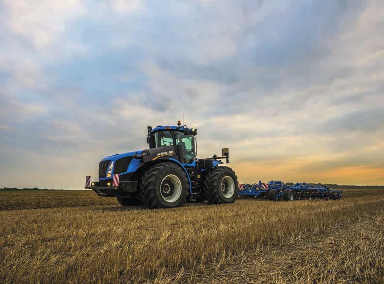 29 Opcja Scraper-ready Istnieje możliwość fabrycznego wyposażenia modeli T9 w osie o podwyższonej wytrzymałości, specjalnie opracowaną belkę zaczepową i wysokowydajny układ hydrauliczny z pompą